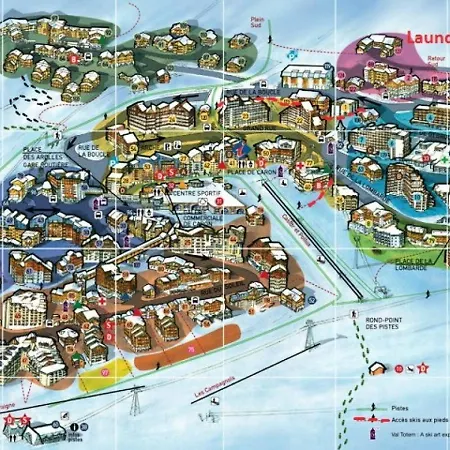 Apartment Serac - Location: Pour 4 Personnes Dans Le De La Station Mae-9079 *